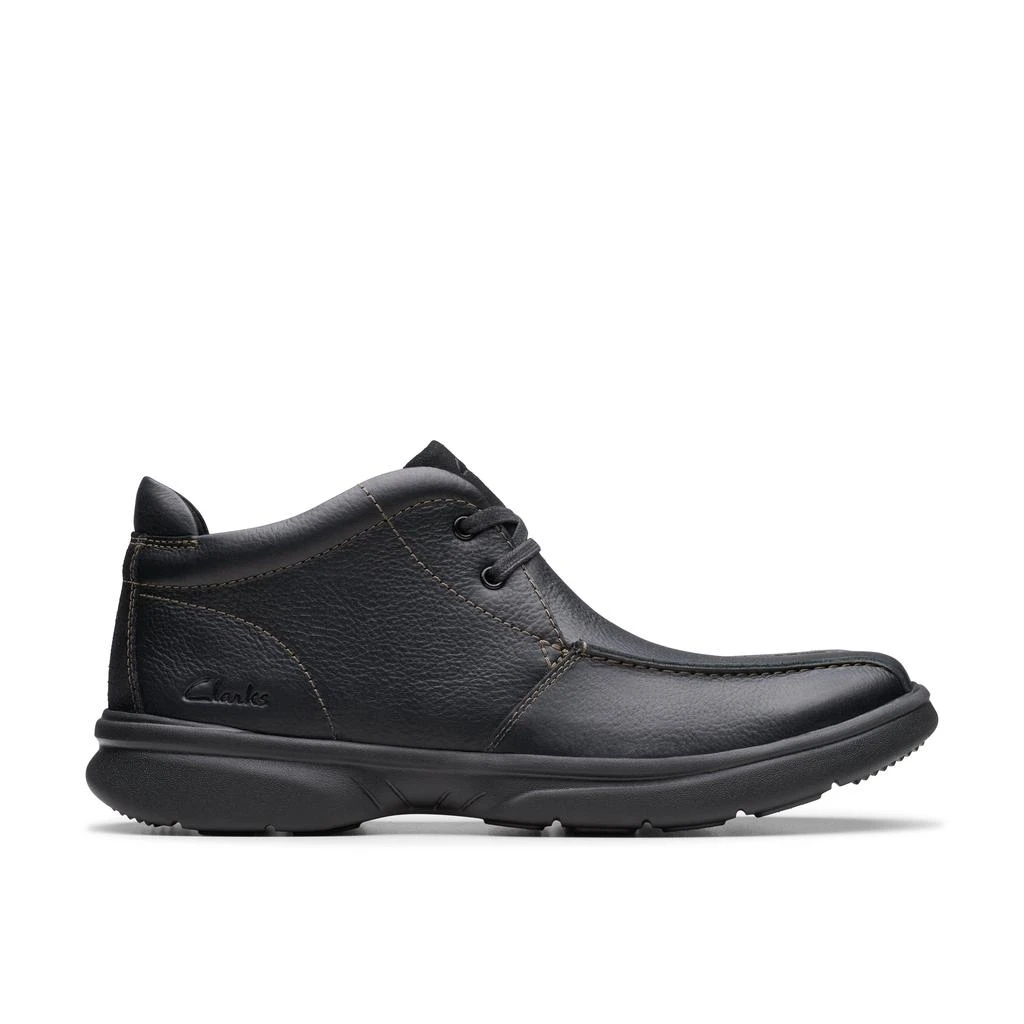 Clarks Bradley Up in Black Leather 1