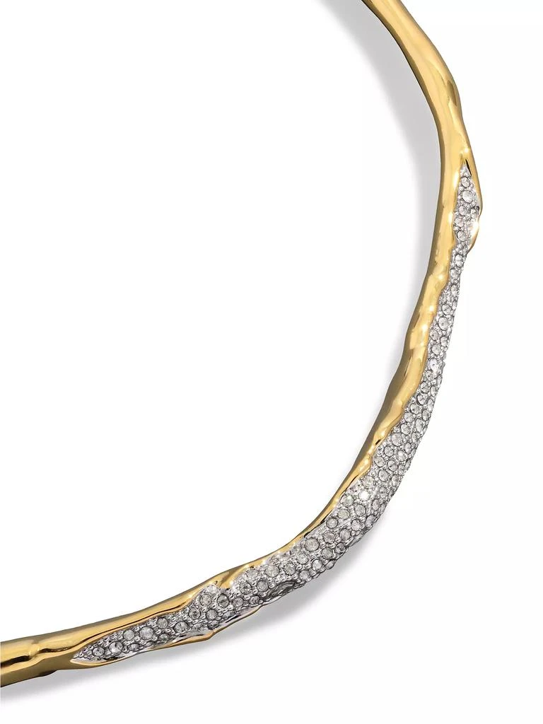 Alexis Bittar Solanales Skinny Collar 14K-Gold-Plated & Crystal Necklace 3
