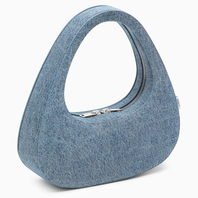 COPERNI Coperni Baguette Swipe Bag In Denim