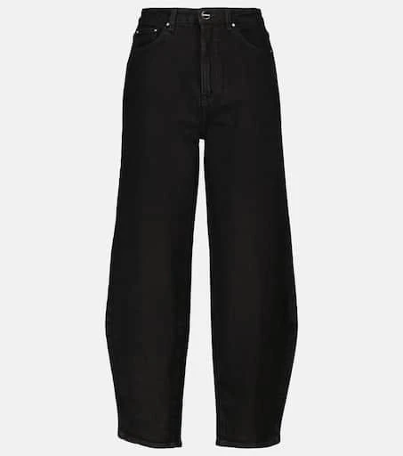 Totême High-rise barrel-leg jeans 1