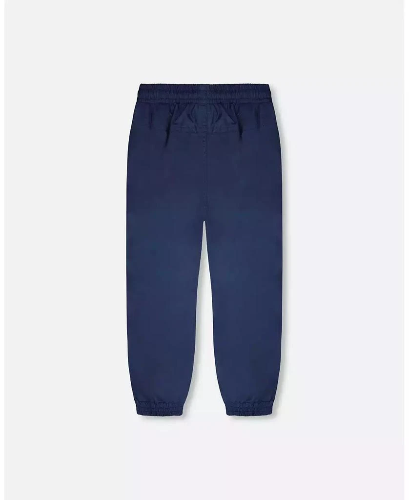 Deux par Deux Big Girls Two-Piece Mid-Season Outerwear Set Black Printed Flowers 3