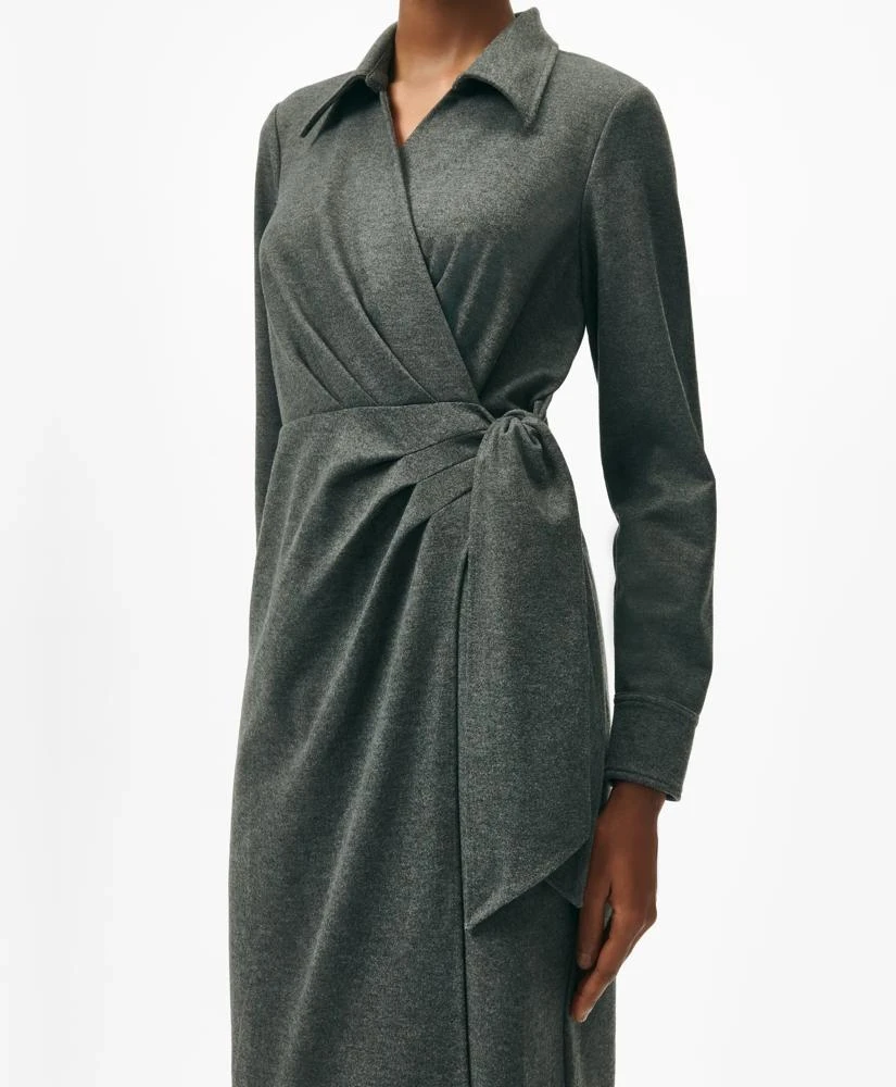Brooks Brothers Wrap Shirt Dress in Flannel 2