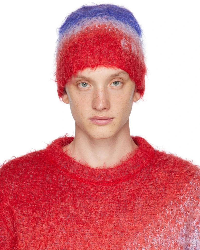 ERL Blue & Red Degrade Beanie 1