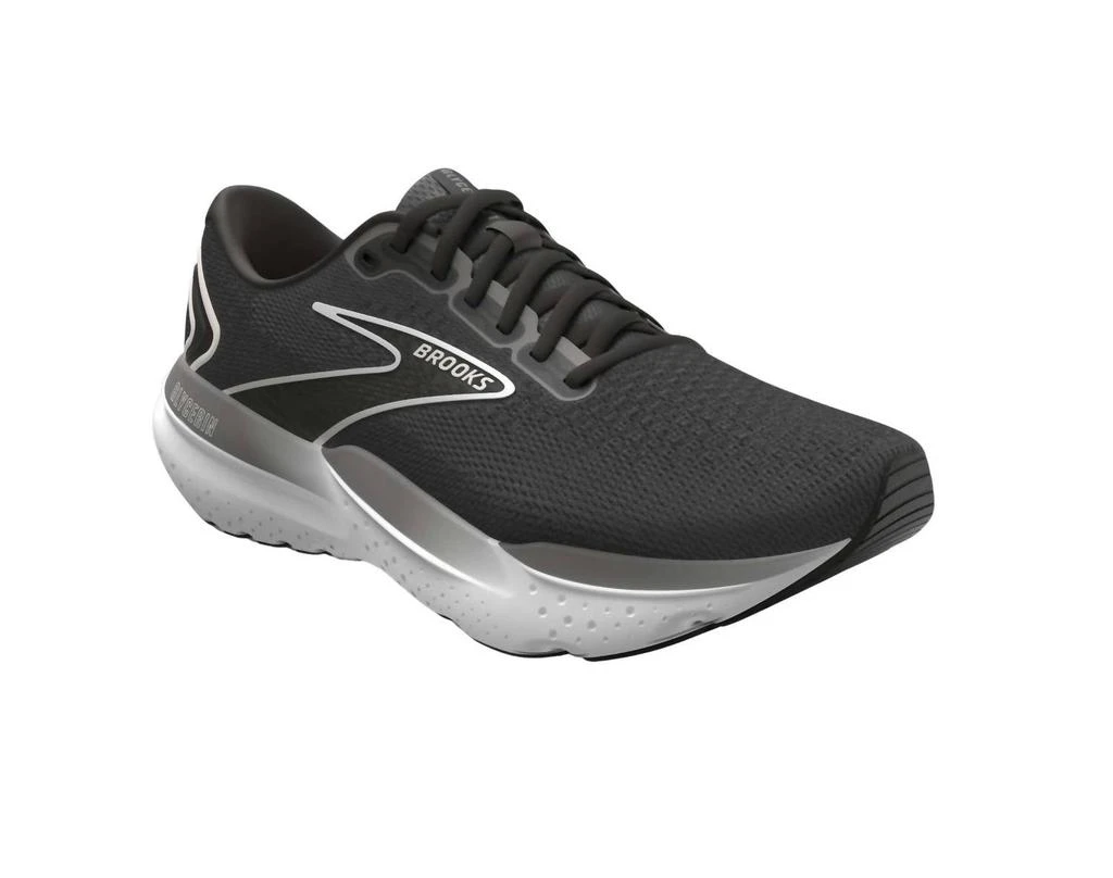 Brooks Men's Glycerin 21 Sneakers In Black/white 1