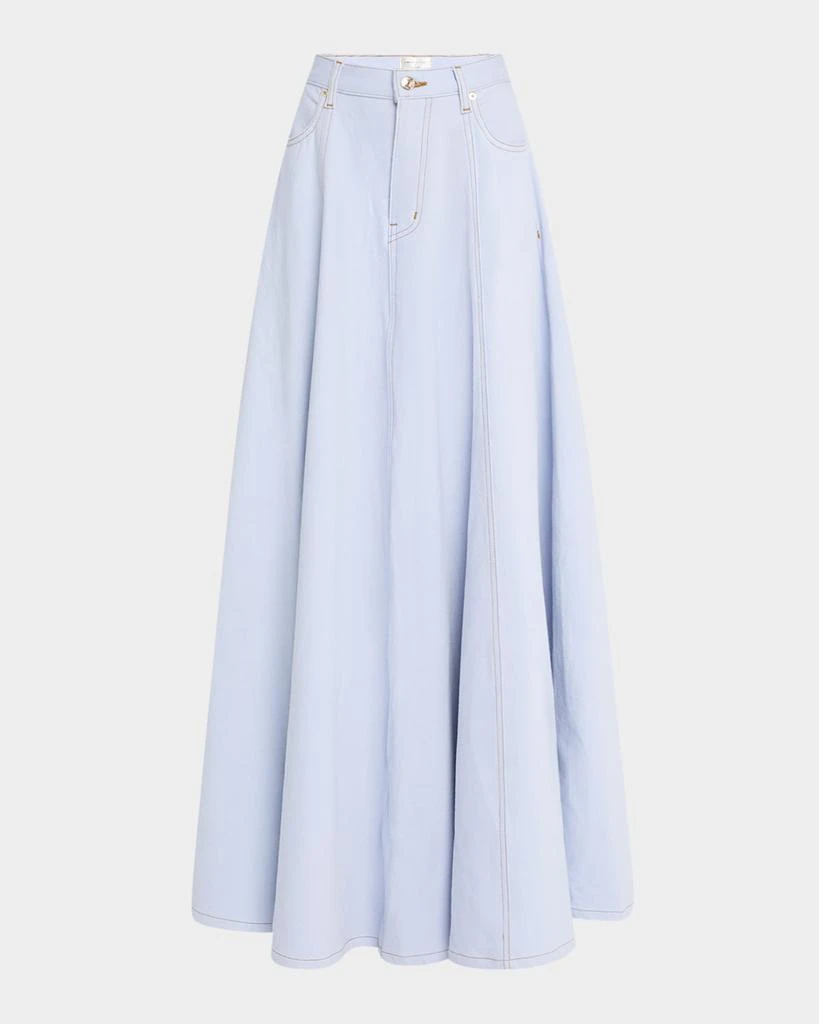 Shop CH x FRAME The Denim Ball Skirt on Sale at BeyondStyle – Get