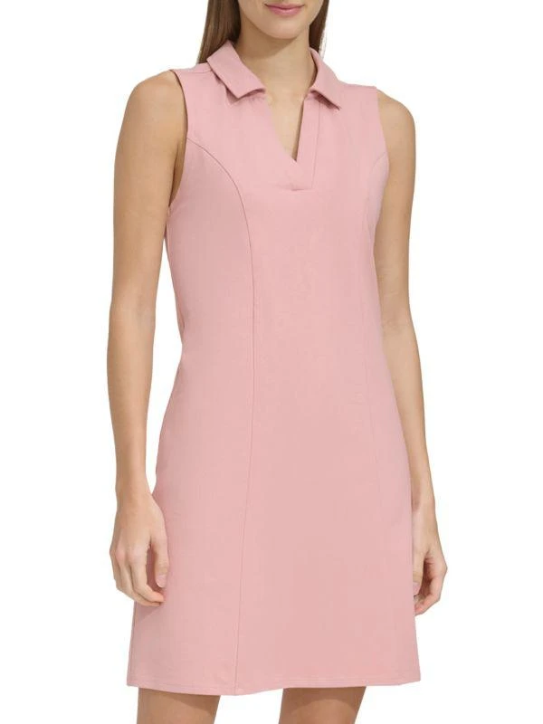 Andrew Marc Sport Jersey Mini Tennis Dress 4