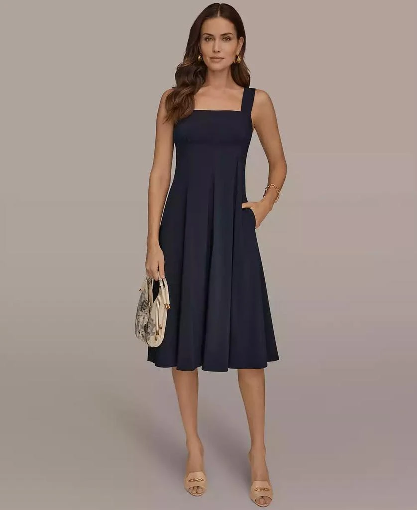 Donna Karan Women's Sleeveless A-Line Dress - Dresses & Skirts - Free  Shipping - BeyondStyle