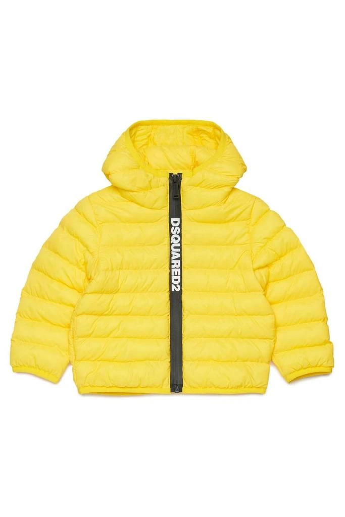 DSQUARED2 Dsquared2 Kids Logo Patch Zip-Up Padded Jacket