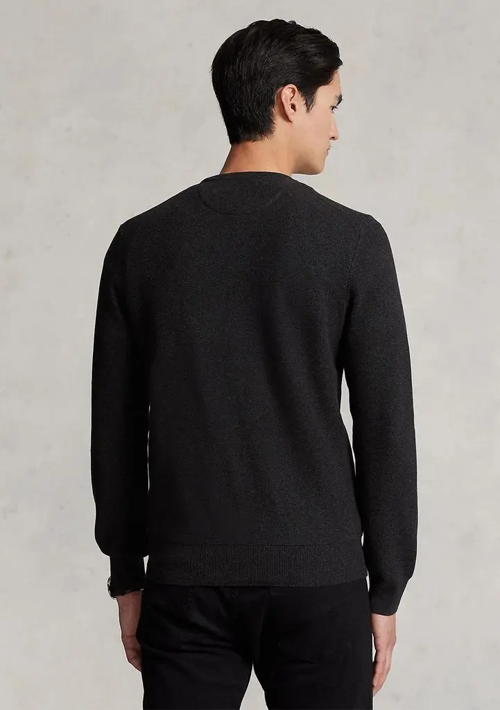 Ralph Lauren Textured Cotton Crew Neck Sweater 2