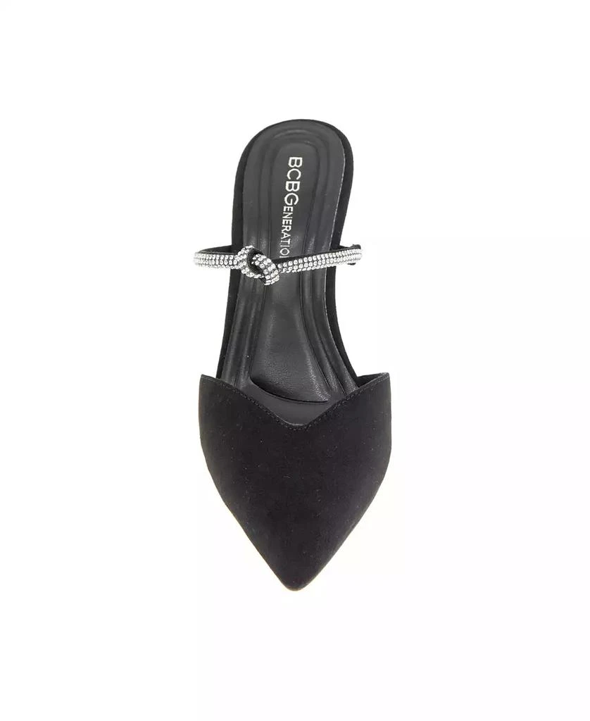 BCBG Women's Berla Rhinestone Two-Piece Pumps 7