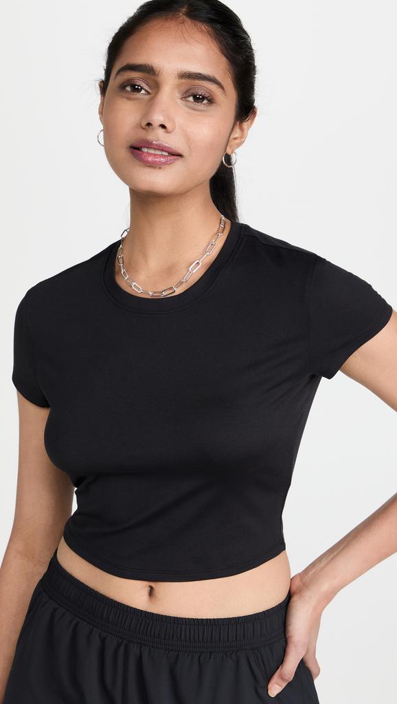 Alo Yoga Alosoft Crop Finesse Tee