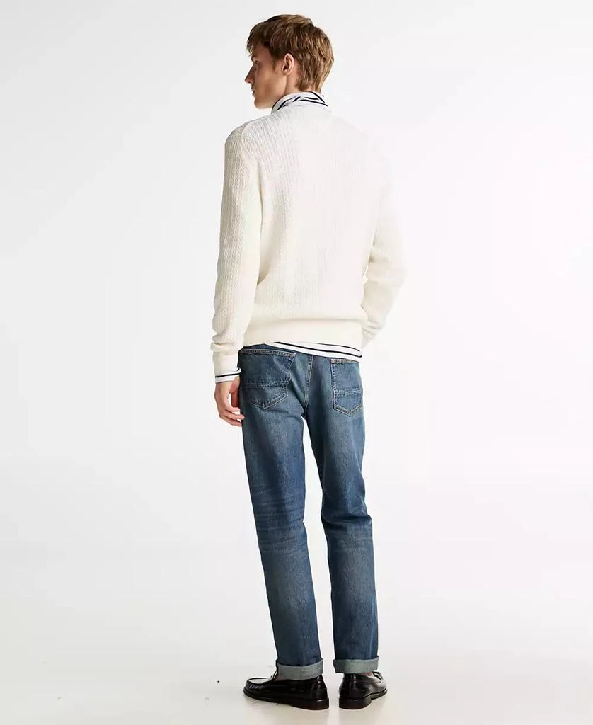 Tommy Hilfiger Men's Herringbone Knit Sweater 2