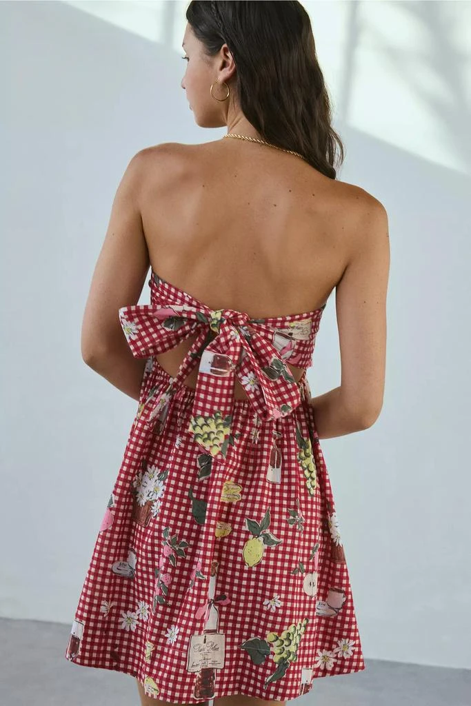 BDG BDG Juliana Smocked Strapless Mini Dress 3