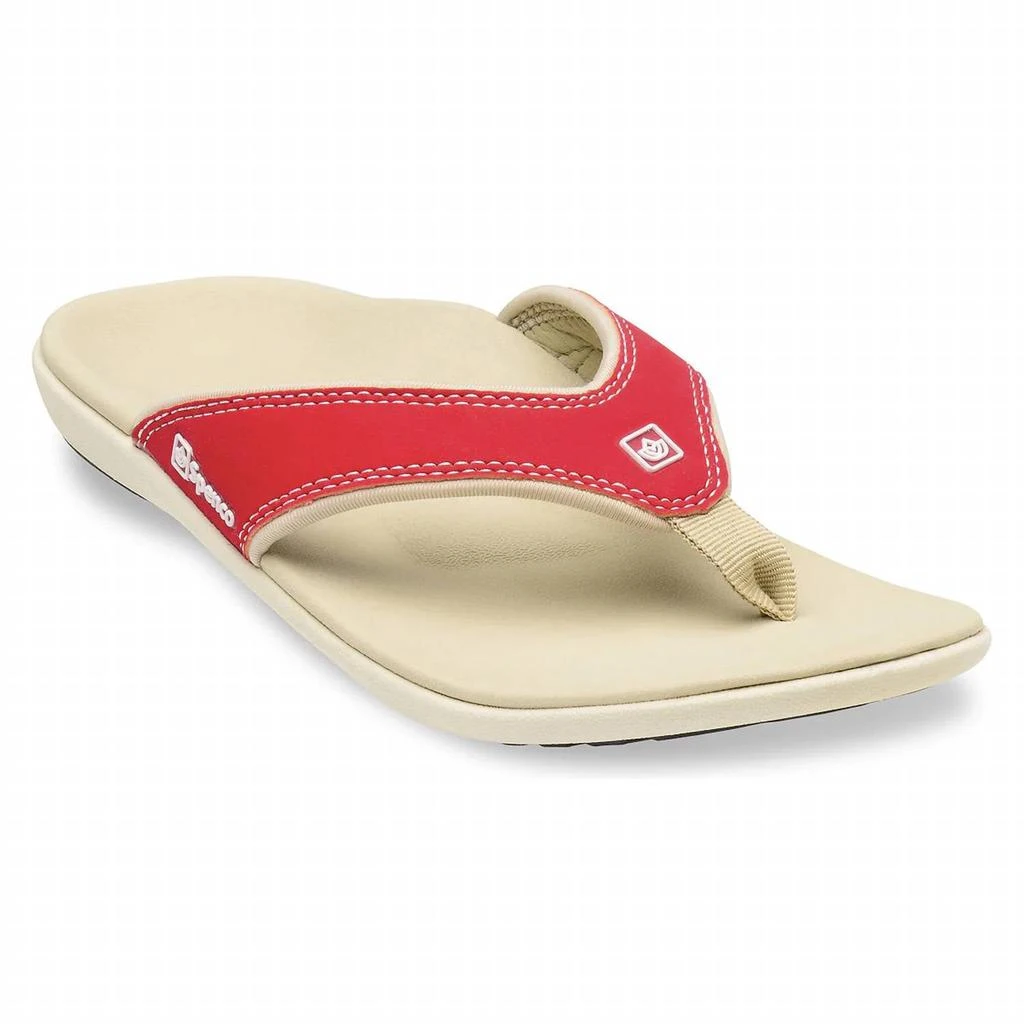 Spenco Women's Yumi Sandal In True Red 1