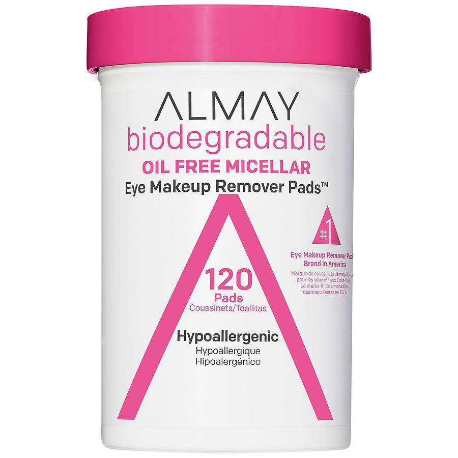 Almay Biodegradable Oil Free Micellar Eye Makeup Remover Pads