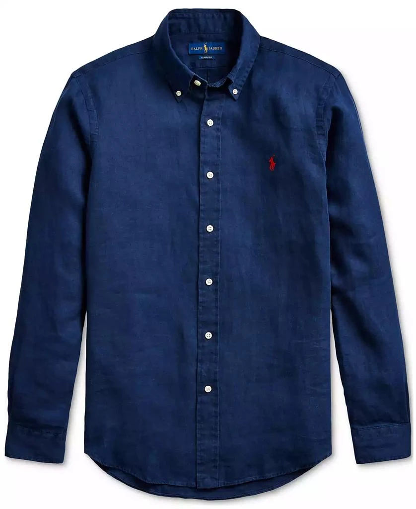 Ralph Lauren Men's Classic Fit Linen Shirt 9