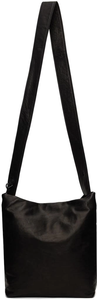 YOHJI YAMAMOTO Black Washed Horse Leather 2Way Bag 1