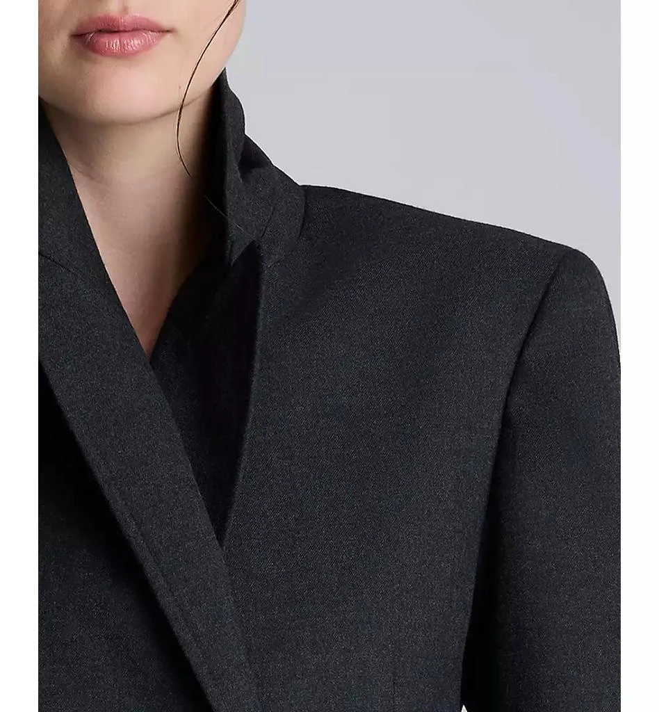 Kenneth Cole Women's Heathered Long Sleeve Blazer 2