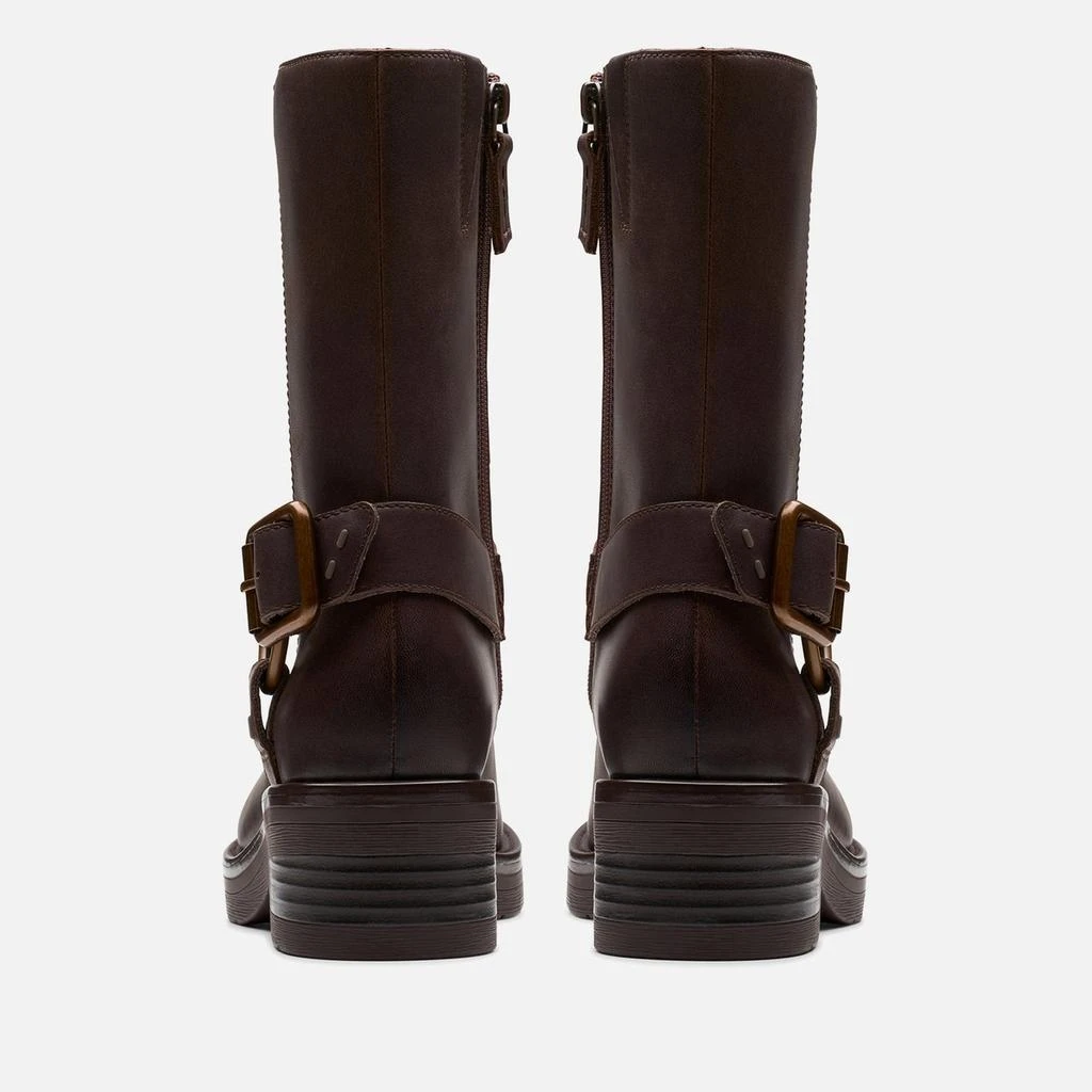 Clarks Clarks Women's Rebelle Up Leather Knee-High Boots 5
