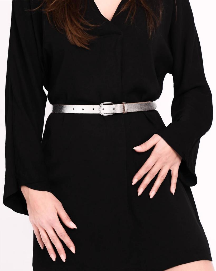 Amsterdam Heritage Amsterdam Heritage - Eva Metallic Leather Belt