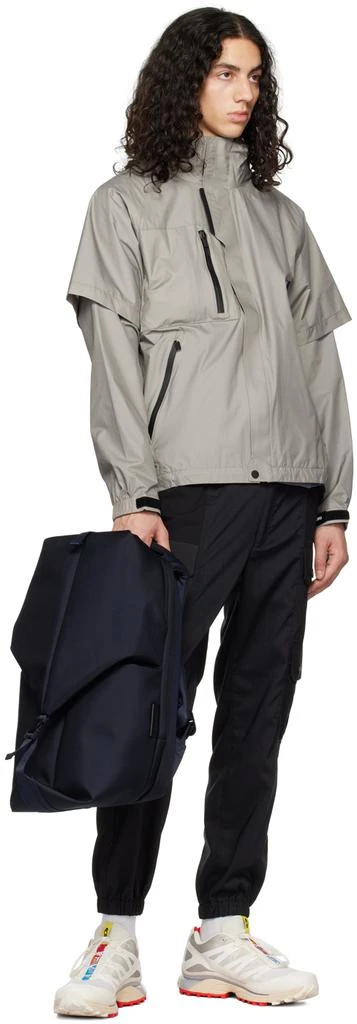 Côte & Ciel Navy Small Oril Backpack 4