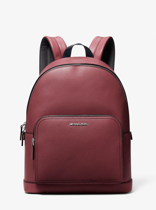 Michael Kors Cooper Pebbled Leather Commuter Backpack