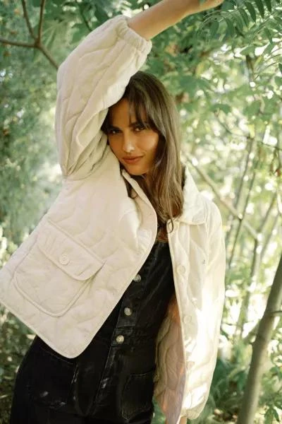 Whimsy and Row Whimsy + Row Liam Organic Cotton Quilted Jacket 1