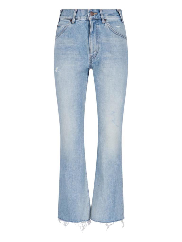 【CELINE】FLARED JEANS●RP05X558Z07IA jane jeans in denim raw wash - RAW WASH | CELINE