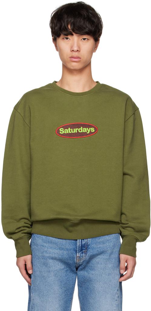 Saturdays NYC Khaki Bowery Sweatshirt
