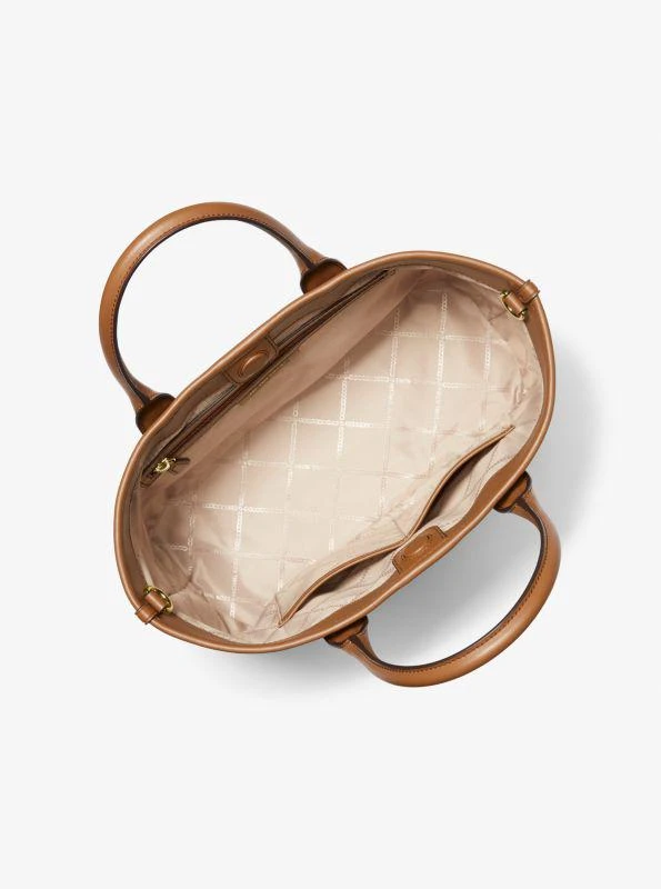 Michael Kors Luisa Medium Signature Logo Satchel 2