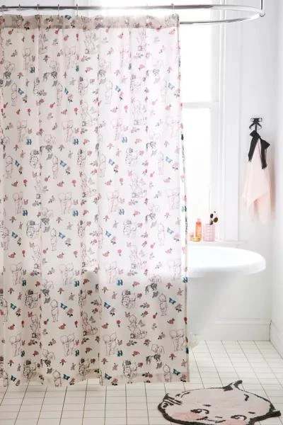 Kewpie Kewpie UO Exclusive Cherub Shower Curtain 1