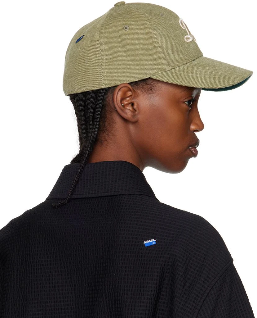 ADER error Khaki Cursive TRS Cap 3