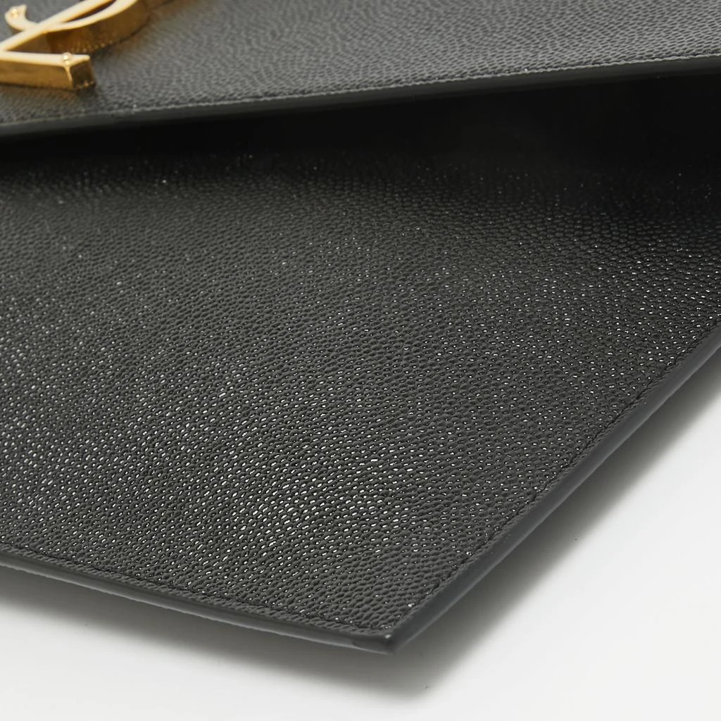 Yves Saint Laurent Saint Laurent Black Leather Uptown Pouch 10