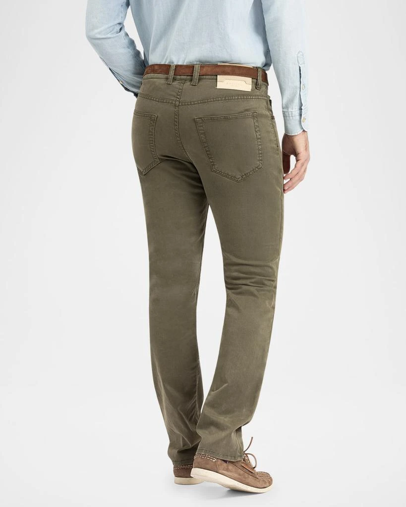 BOGLIOLI Men's 5-Pocket Twill Pants 3