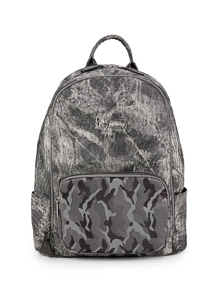 Bari Lynn Kid
s Denim Camo Backpack