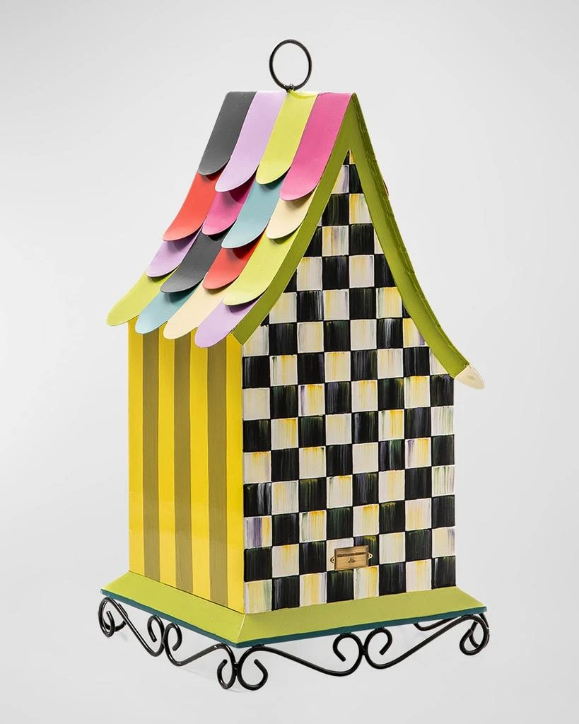 MacKenzie-Childs Courtly Cottage Birdhouse 3