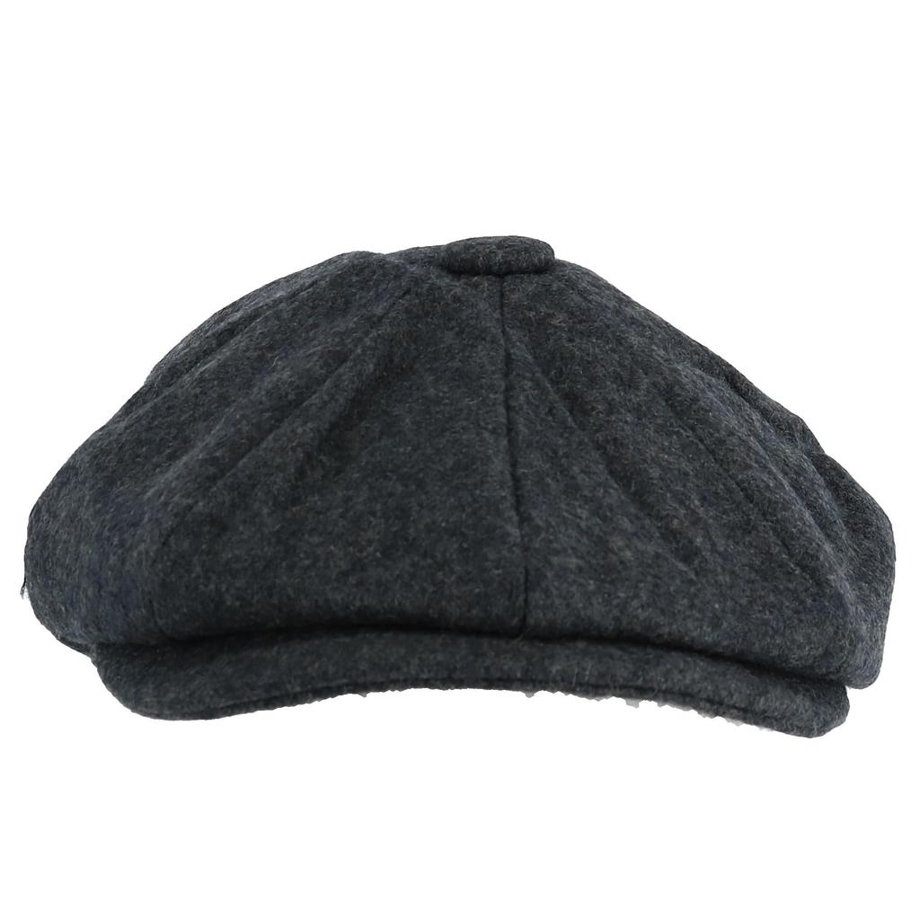 Epoch Hats Company Men's Melton Wool 8 Quarter Newsboy Cap