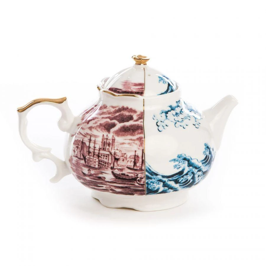 SELETTI Teiera Hybrid-smeraldina 1