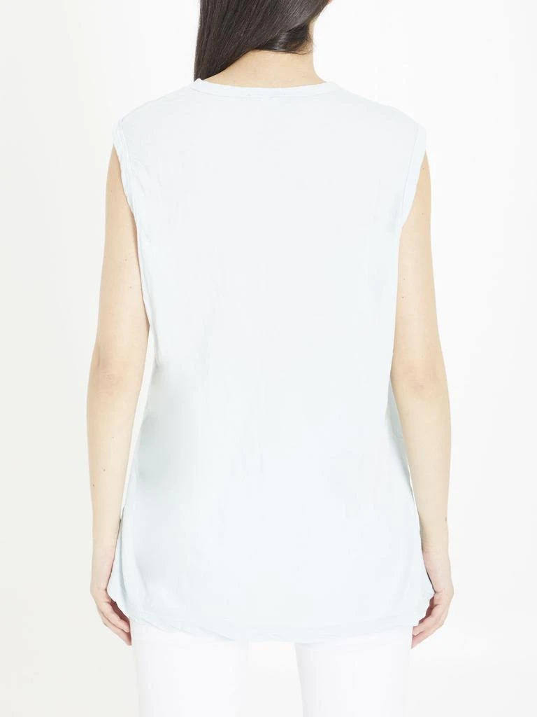 James Perse Cotton sleeveless t-shirt 3