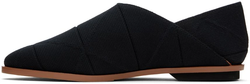 132 5. ISSEY MIYAKE Black Tatami Loafers 3