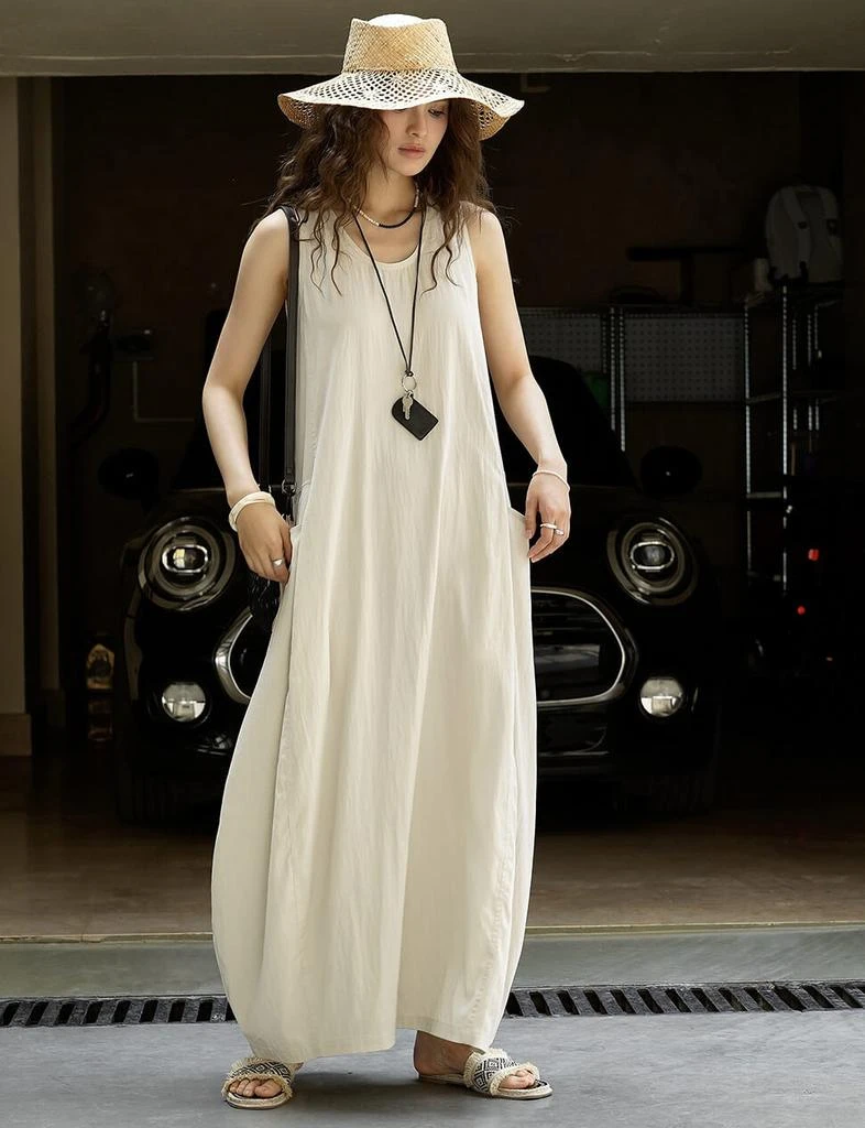 Pixie Market Beige Parachute Dress-PREORDER 6