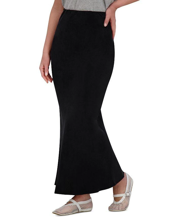 Point Brushed Straight Skirt 4