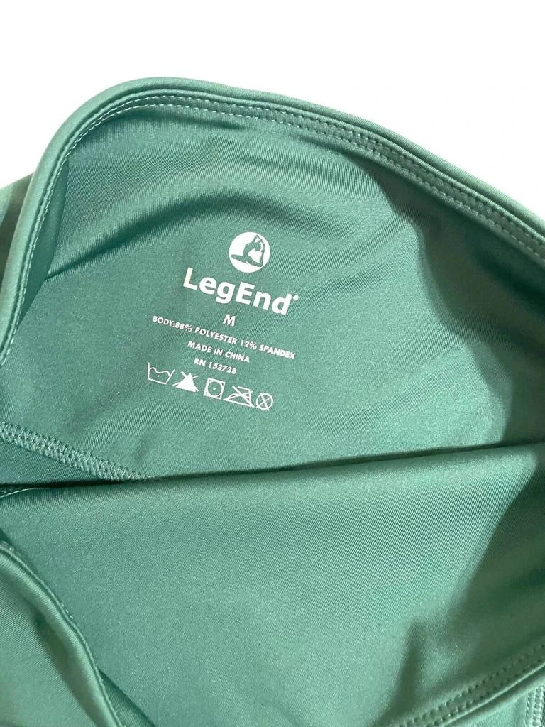 Legend Legend - Women's High Rise Moto Side Pockets Capri Leggings 4