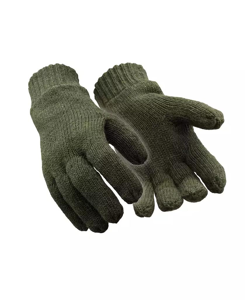 RefrigiWear Men's Insulated Wool Gloves - Ultimate Cold Weather Protection, Thermal Lining, and Superior Comfort