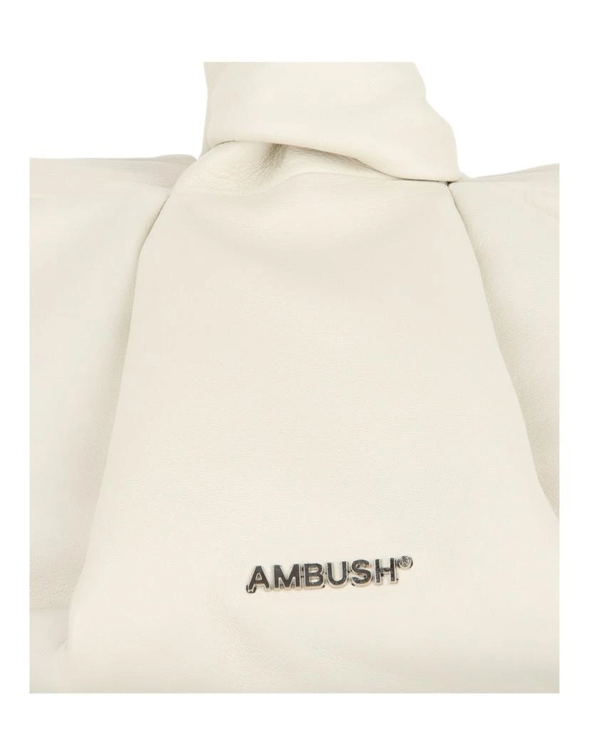 Ambush Twist Top Leather Handle Bag 3