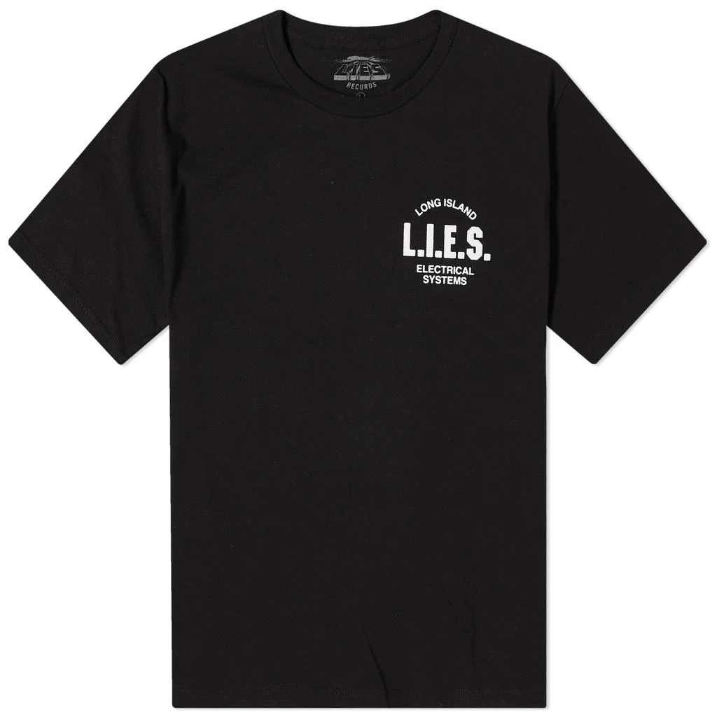 L.I.E.S. Records L.I.E.S. Records Classic Logo T-Shirt 1