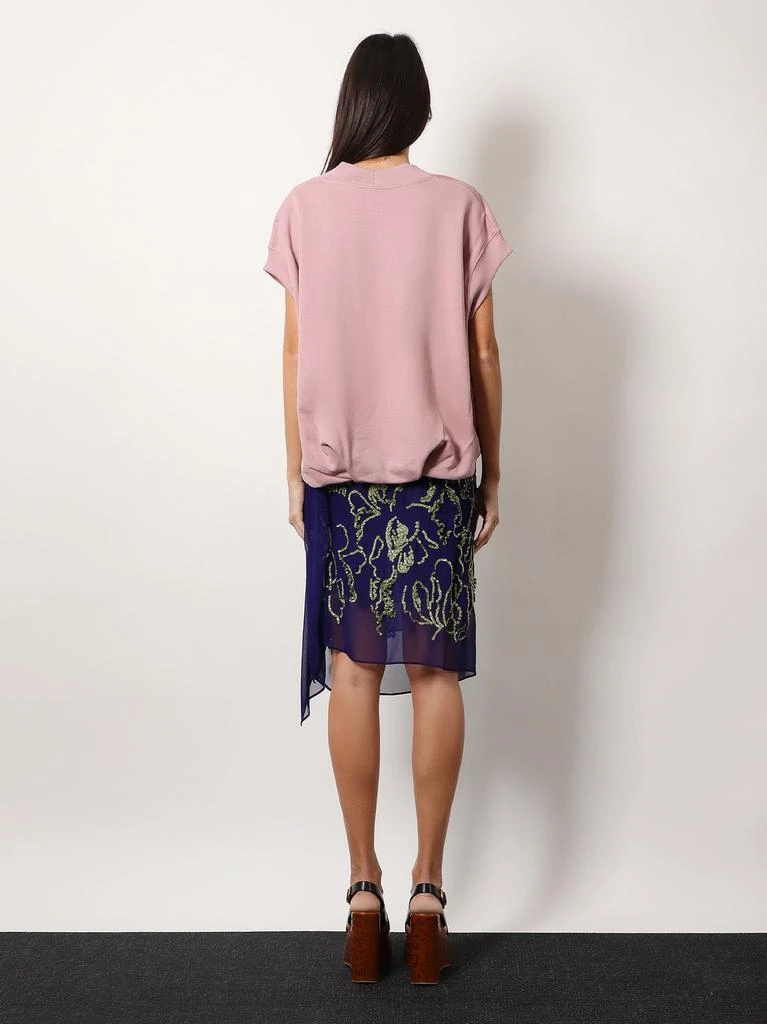 Dries Van Noten Sima viscose skirt with sequins 3