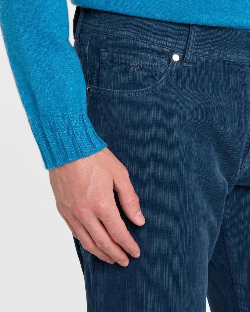 Marco Pescarolo Men's Elour Garment-Dyed Corduroy Pants 5