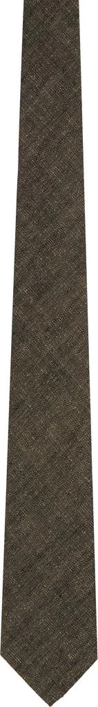 Our Legacy Brown Linen Tie