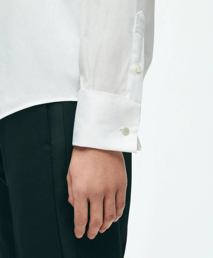 Brooks Brothers Black Fleece Pique Bib Tuxedo Shirt in Sea Island Cotton 6